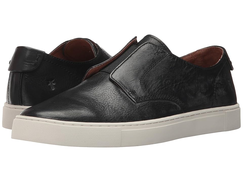 

Frye Gabe Gore Oxford (Black Vintage Veg Tan) Men's Slip-on Dress Shoes