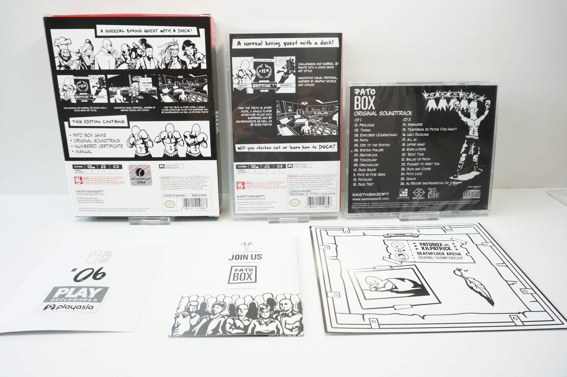 Pato Box LIMITED EDITION 　 Switch Pato Box LIMITED EDITION For Nintendo Switch - EASTASIASOFT