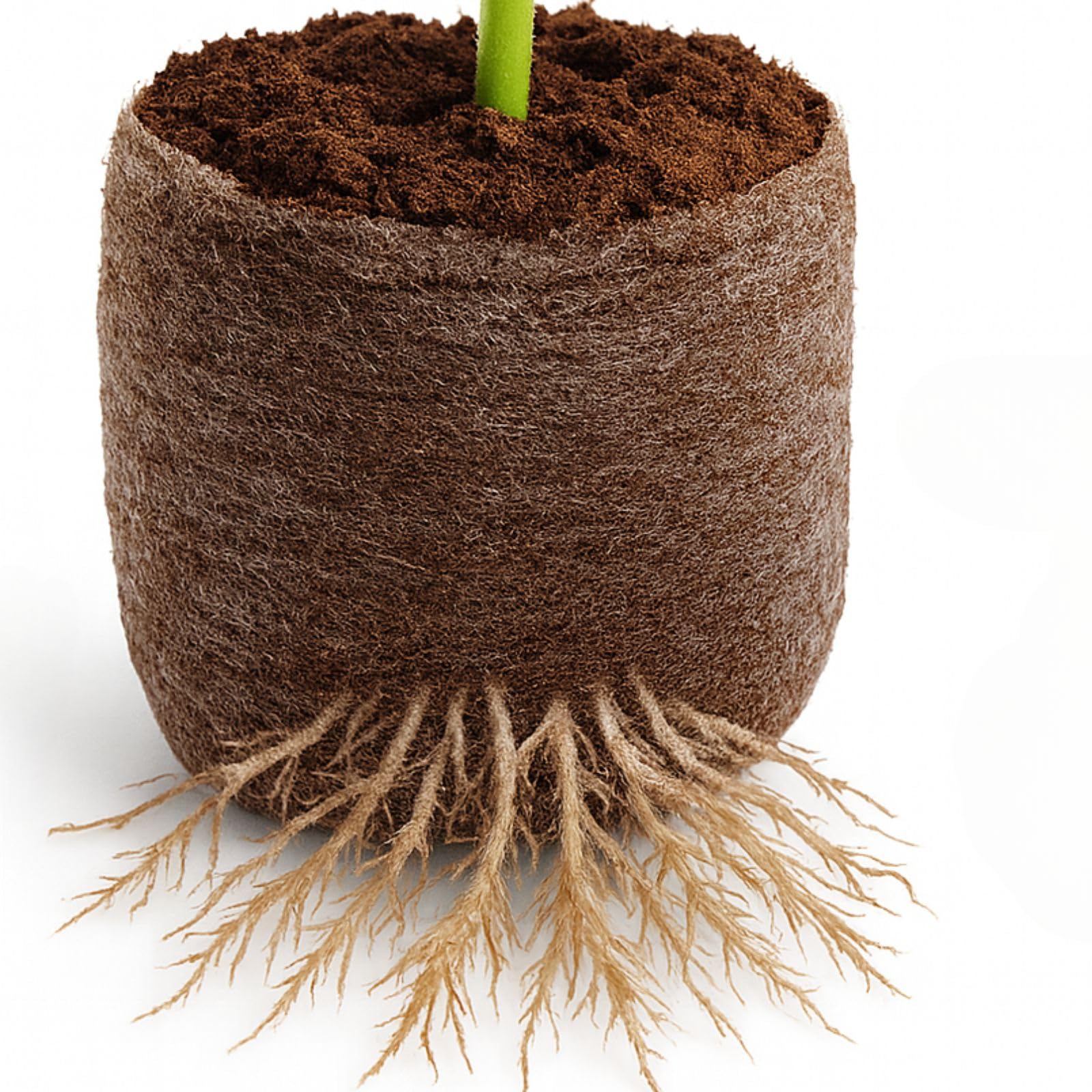 Weedness Jiffy® Torfquelltöpfe 500 STK. für die Anzucht - Kokos Quelltabletten Anzuchterde Blumenerde Aufzucht Kokoserde Aussaaterde Torftablette Tomaten Stecklinge