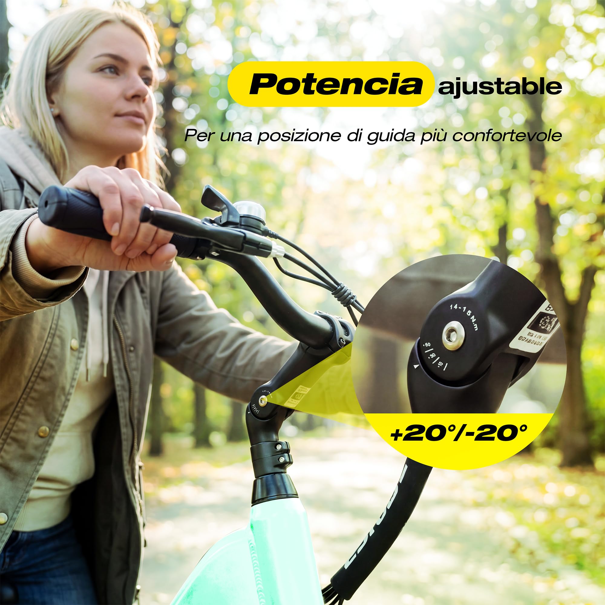 ESKUTE C202 - Bicicleta eléctrica de 48 V y 17,5 Ah, para adultos de 26 pulgadas, batería extraíble, bicicleta eléctrica de ciudad para viajeros, cambio de 7 velocidades, 25 km/h, autonomía hasta 110
