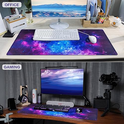 Miniatura 7 de Canjoy Gaming Mouse Pad, 31.5x15.7inch Large Extended Mousepad Big Computer Desk Mat for Keyboard and Mouse Full Desk Mouse Mat with Non-Slip &