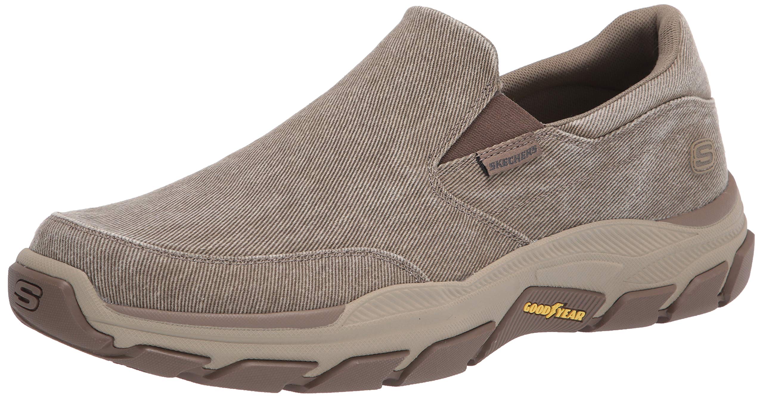 SkechersUSA Men's Respected - Fallston mens Canvas Slip On