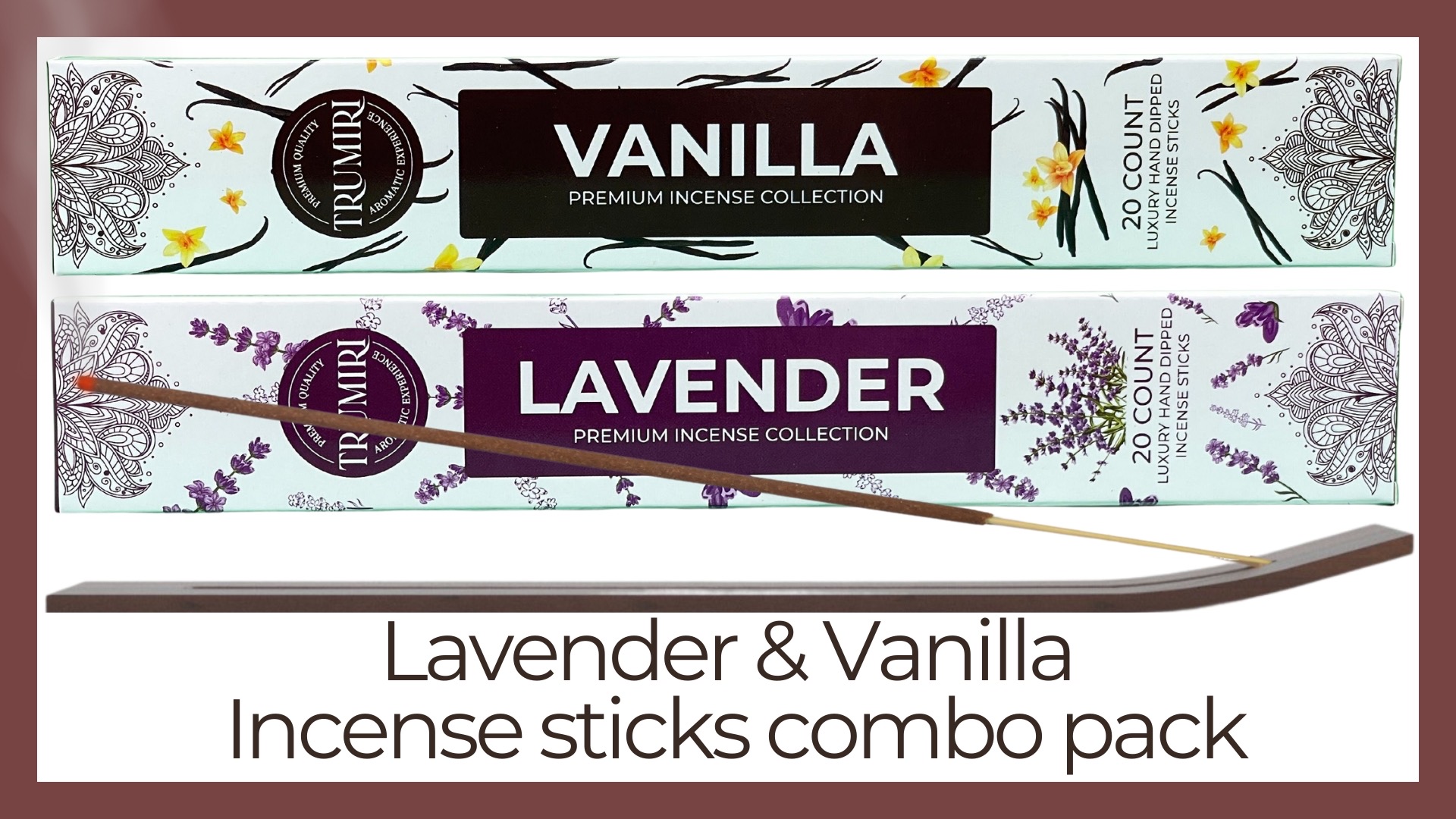 Amazon.com: Trumiri Incense Sticks - Combo Pack of 40 Insence