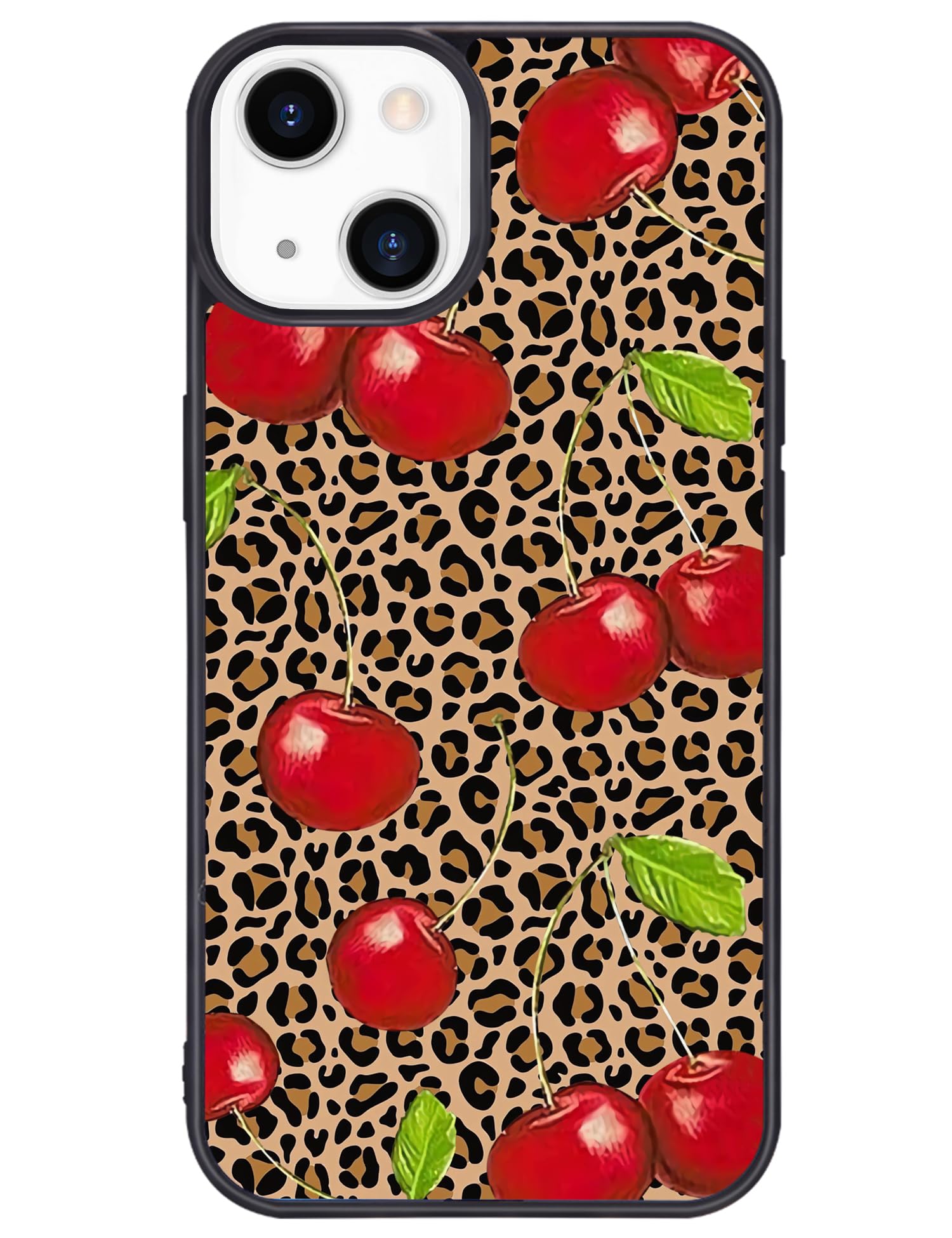Aifon 15 Custodia Per IPhone 12/12 Pro Motivo Leopardato Arancione E Iphone 15 Bianco - Foto 5