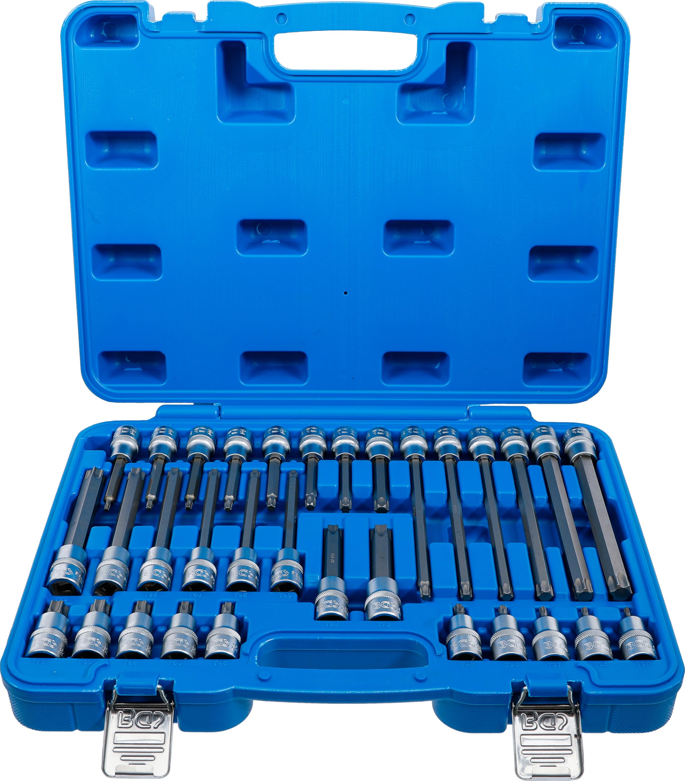 BGS 5182 | Serie di chiavi a bussola | 12,5 mm (1/2") | profilo a T (per Torx) | 32 pz.