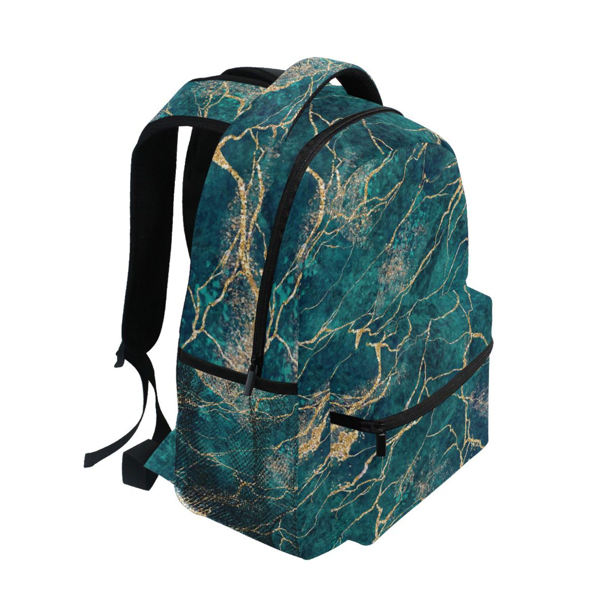 Mochila infantil, mochila escolar con estrellas de galaxia, mochila de gran capacidad para estudiantes, mochila para niños, niñas, adultos y adolescentes, Marble R2940, M, Marble R2940