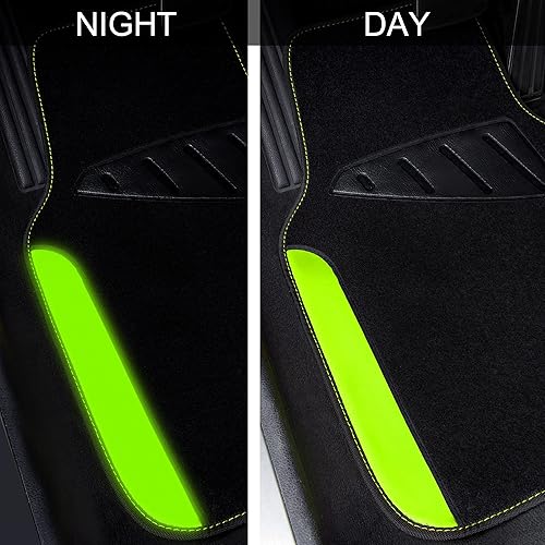 Miniatura 26 de CAR PASS Alfombrillas de cuero beige e impermeables para automóvil, alfombrillas universales para automóvil, aptas para SUV, camionetas, sedanes