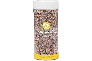 Wilton Rainbow Sparkling Sugar Crystals: A Vibrant Culinary Enchantment for Baking and Topping Delights