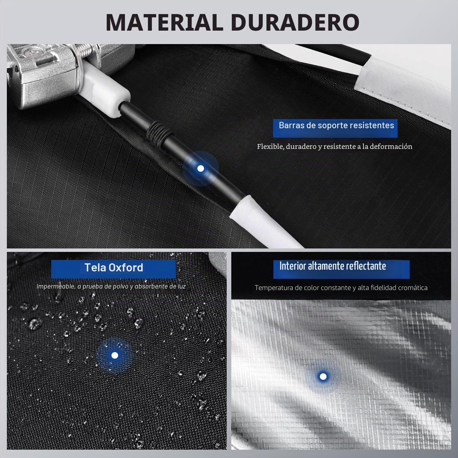 NEEWER 12"x47" Caja de luz Plegable rápida con Rayas rectangulares y Soporte Bowens con difusores/Rejilla de Panal/Funda Compatible con Godox Aputure 120d Luces de vídeo Q4 Flash de Estudio NS17S