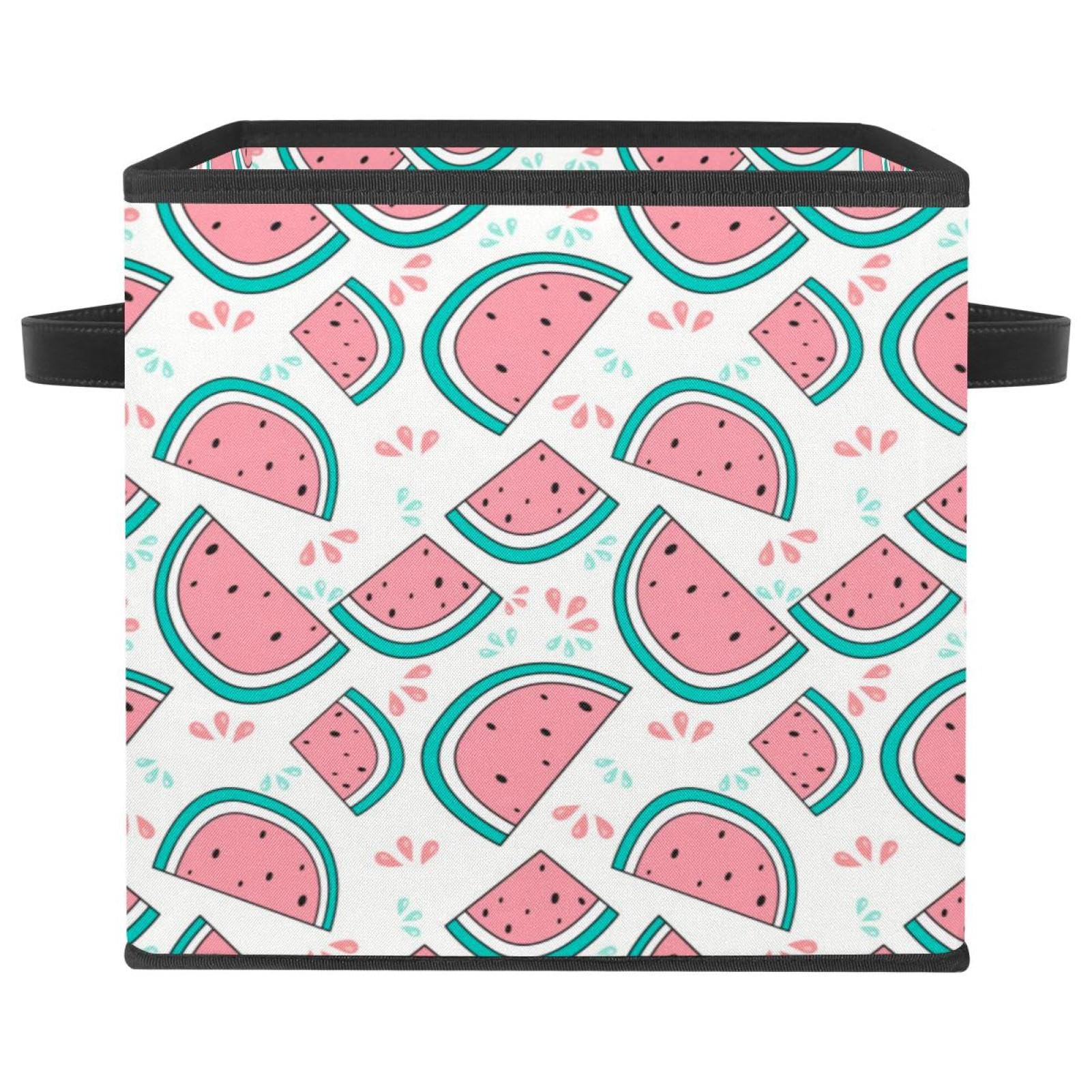 Boîte de rangement pour jouets et vêtements pliable avec poignées intégrées