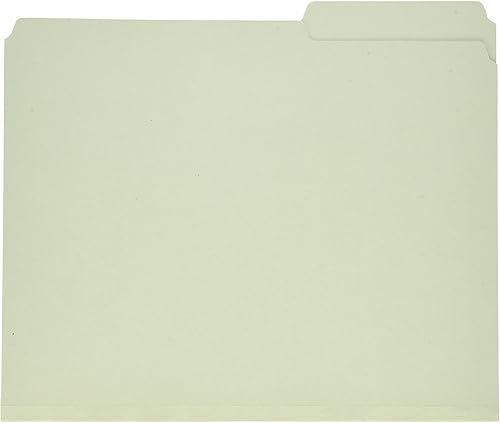 Smead Carpeta de archivos de cierre de cartón prensado con cierres SafeSHIELD, 2 sujetadores, pestaña de corte 25 posición correcta, altura de guía,