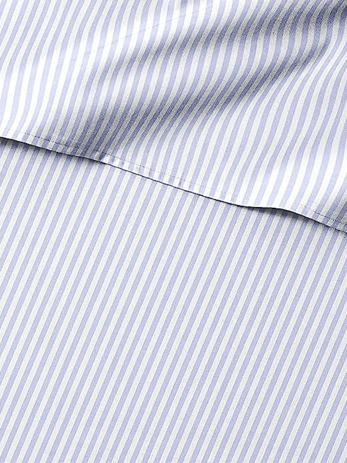 Kids King Blue Stripes Bed Sheets - 4 Piece Kids Blue Stripes Sheet Set