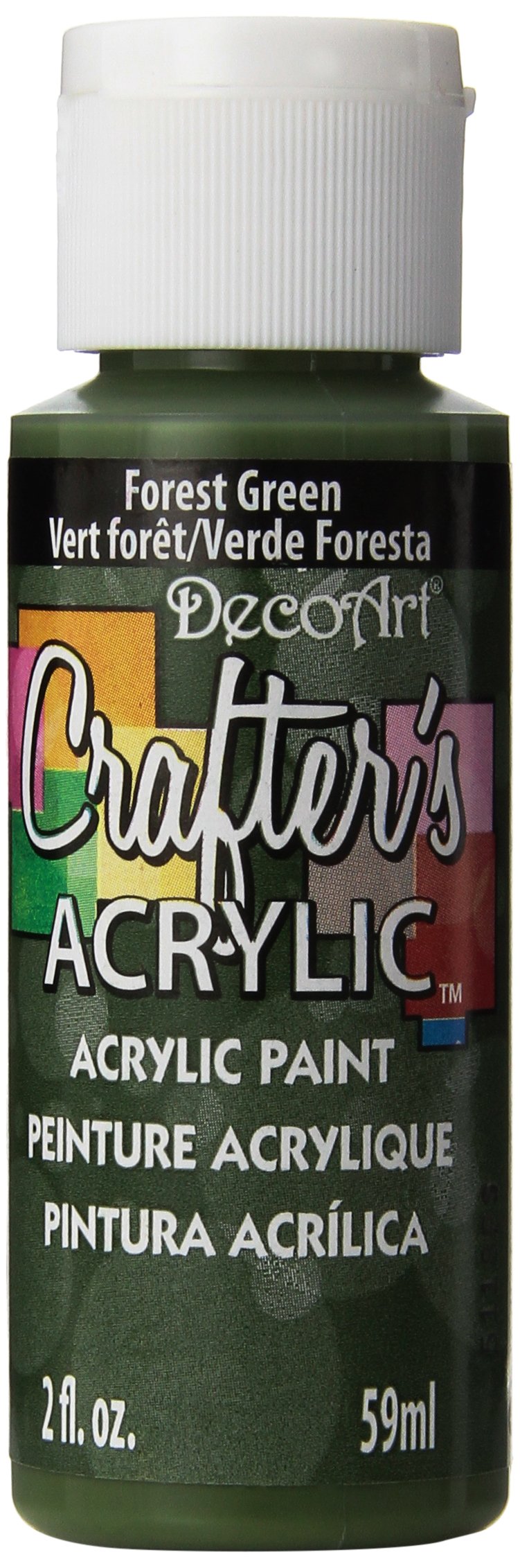 Decoart Forest Green 59 Ml Crafters Acrylic,