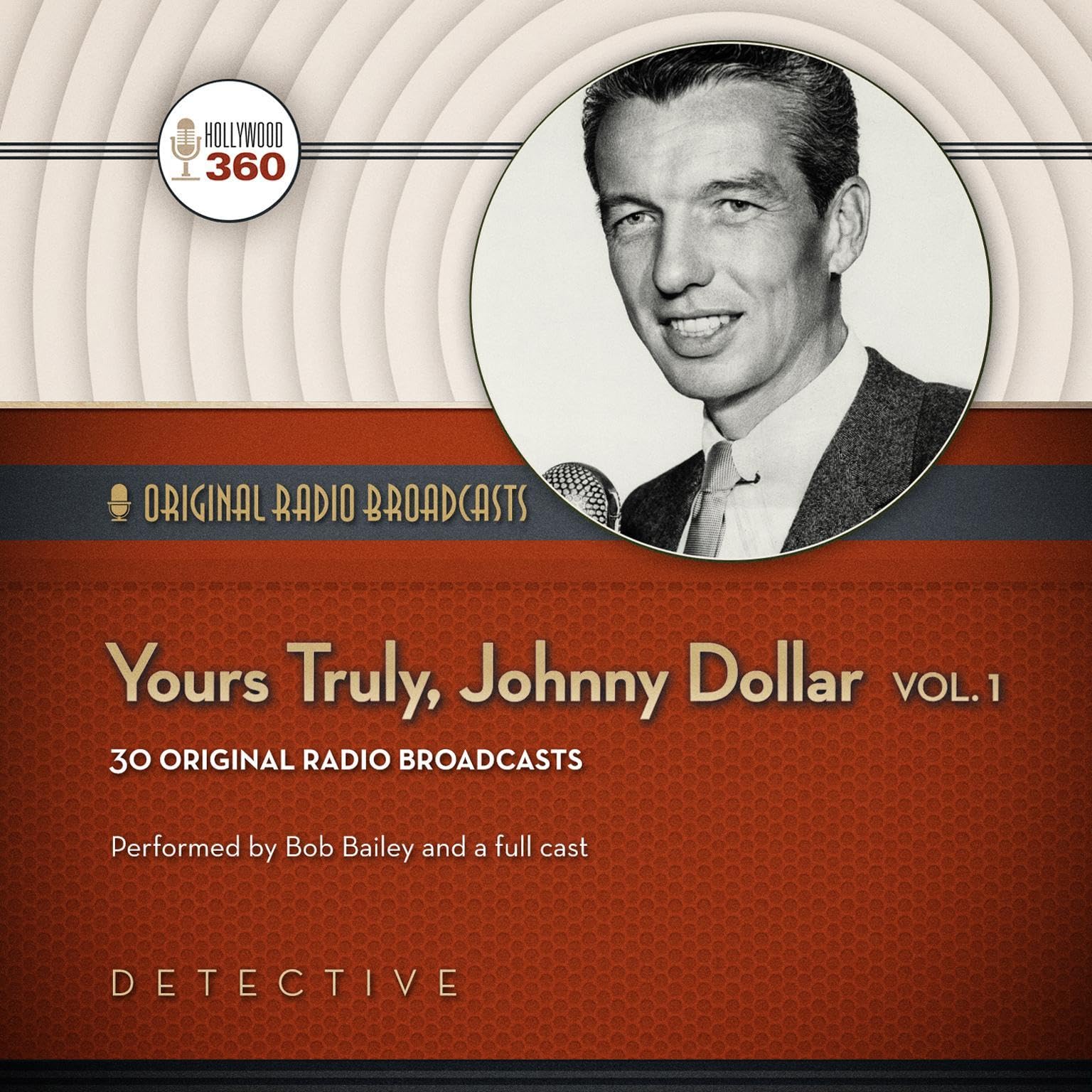 Cover art for Yours Truly, Johnny Dollar, Volume 1