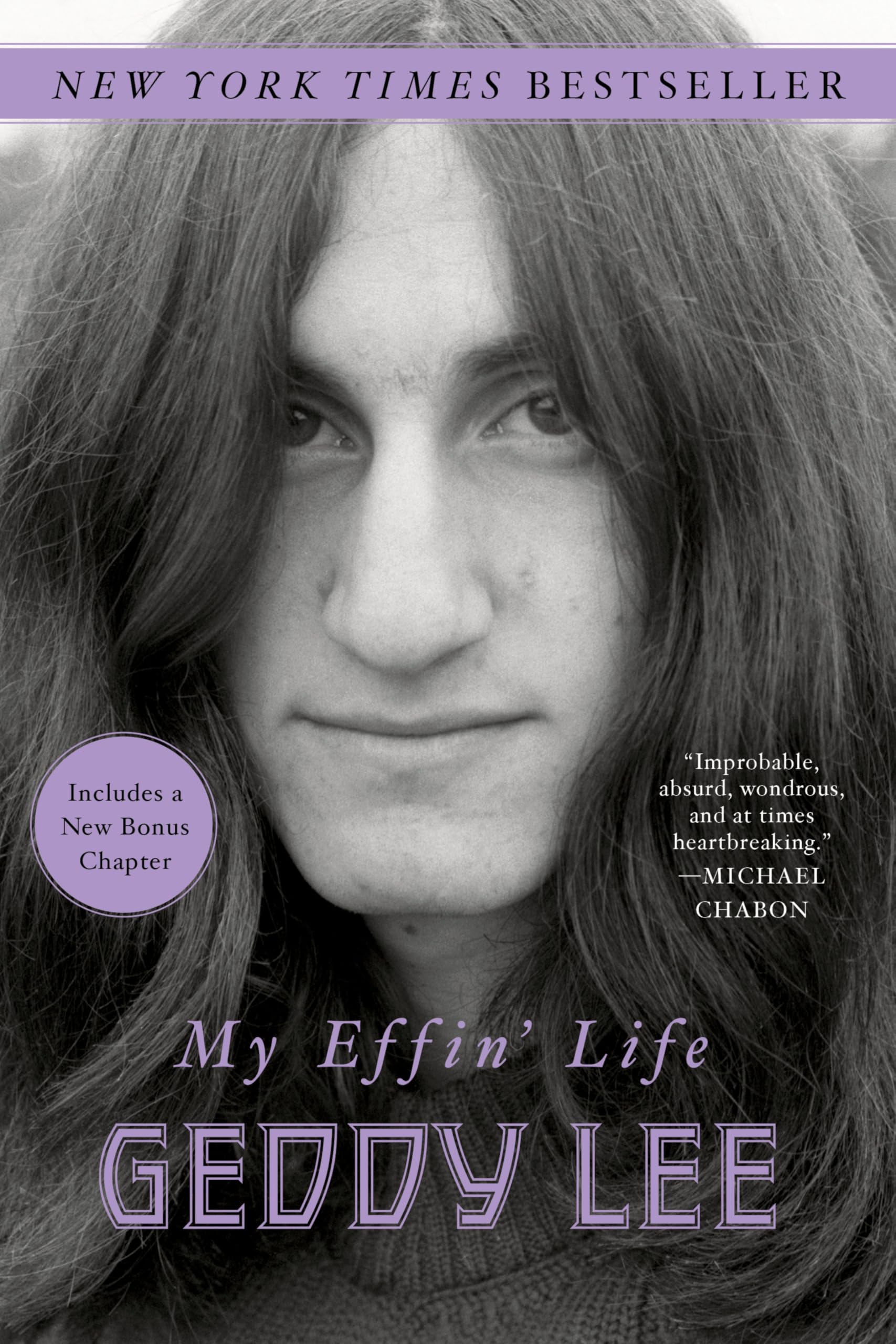 Geddy Lee - My Effin' Life - Paperback Book