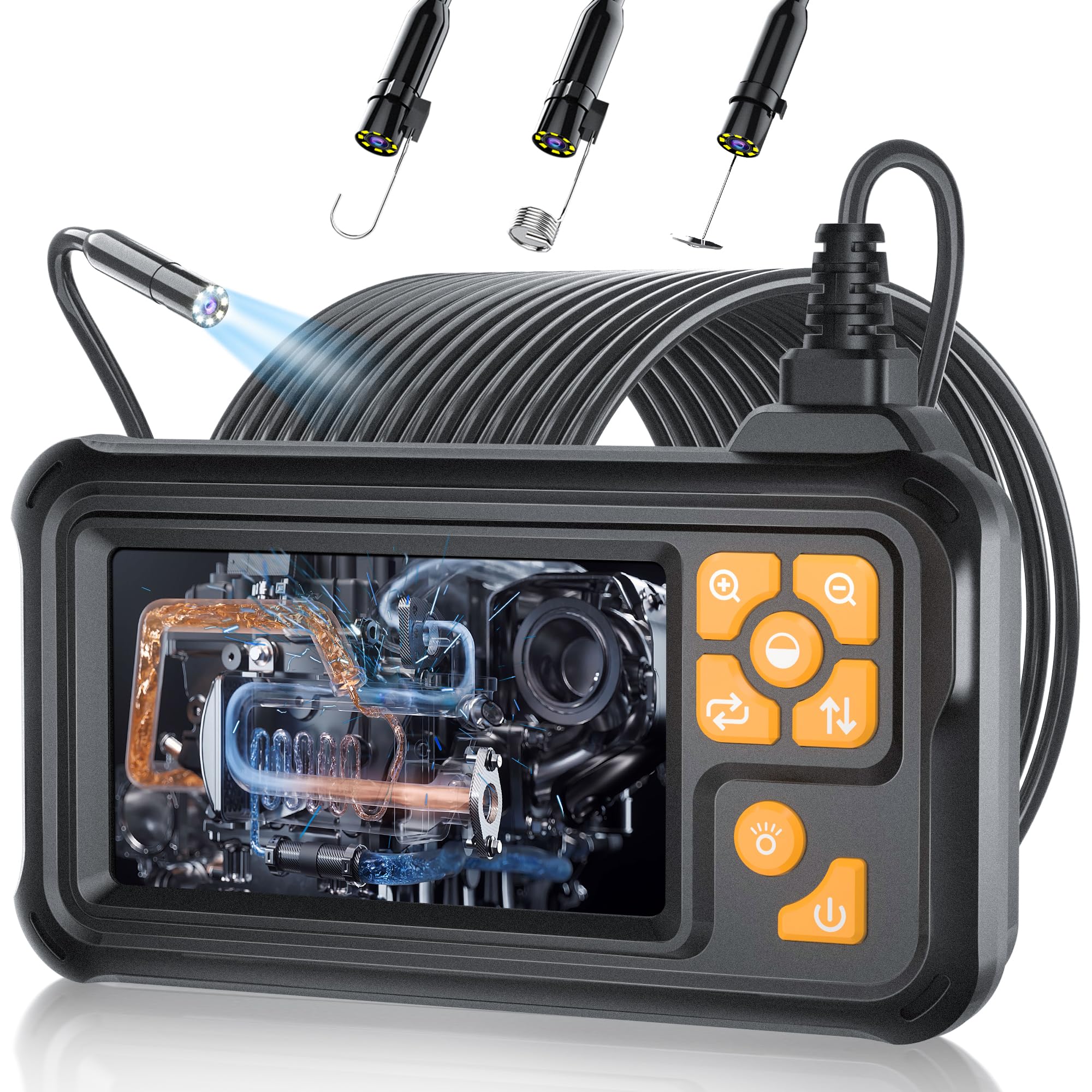 32.8FT Inspection Endoscope Camera with Light,1080P HD Borescope Camera — Amazon image 9