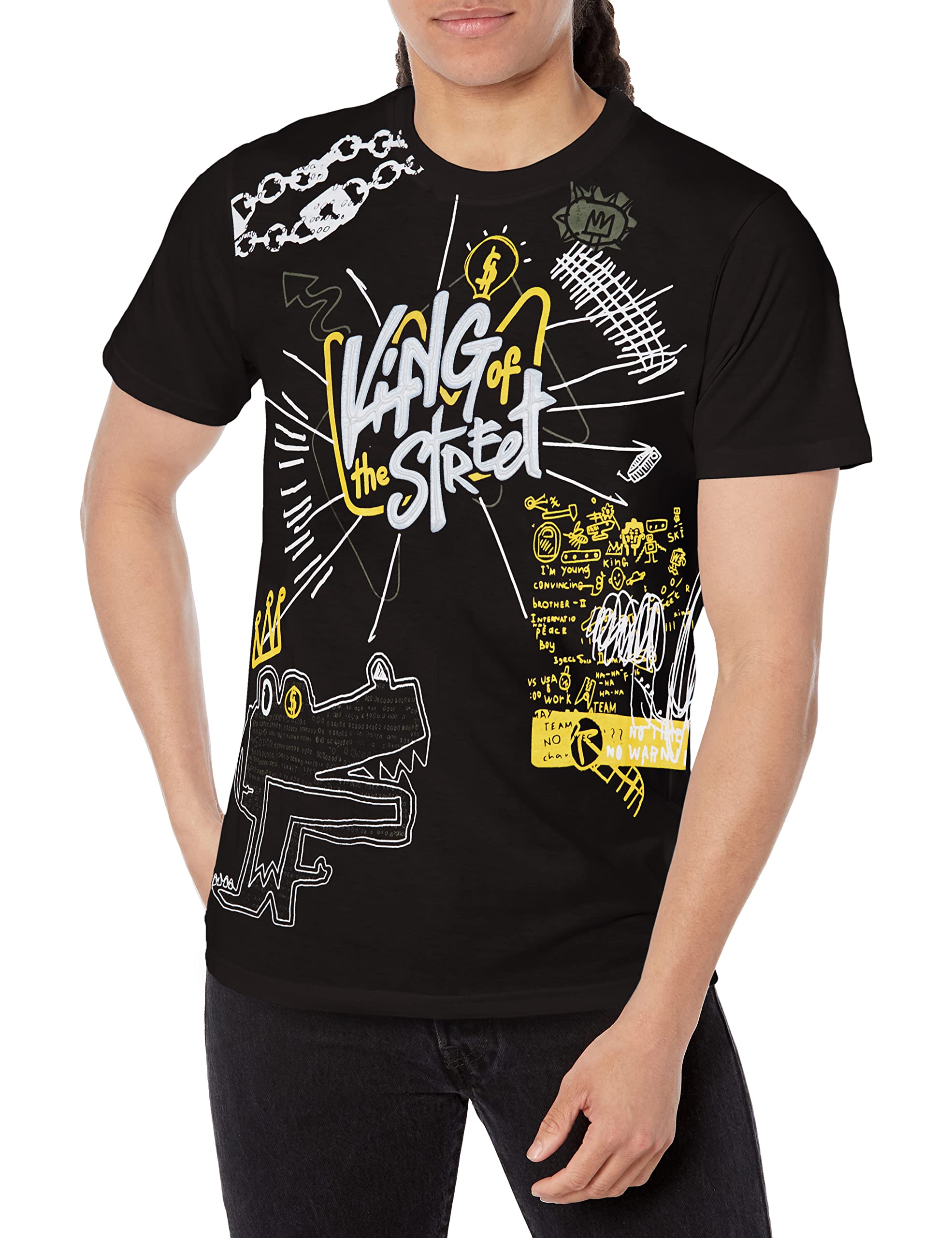 Southpole mens Fashion T-shirt T-Shirt