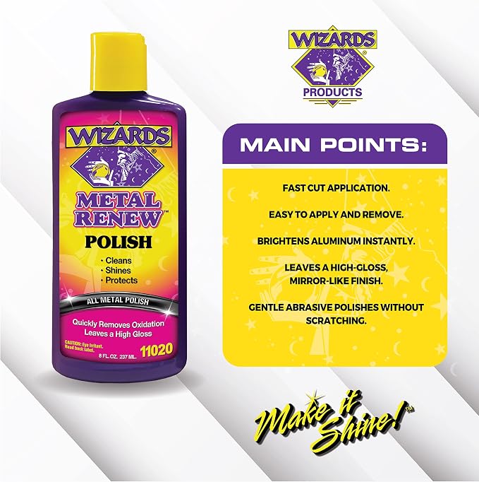 Wizards Metal Renew Crema Pulidora de Metales 8 oz miniatura 4
