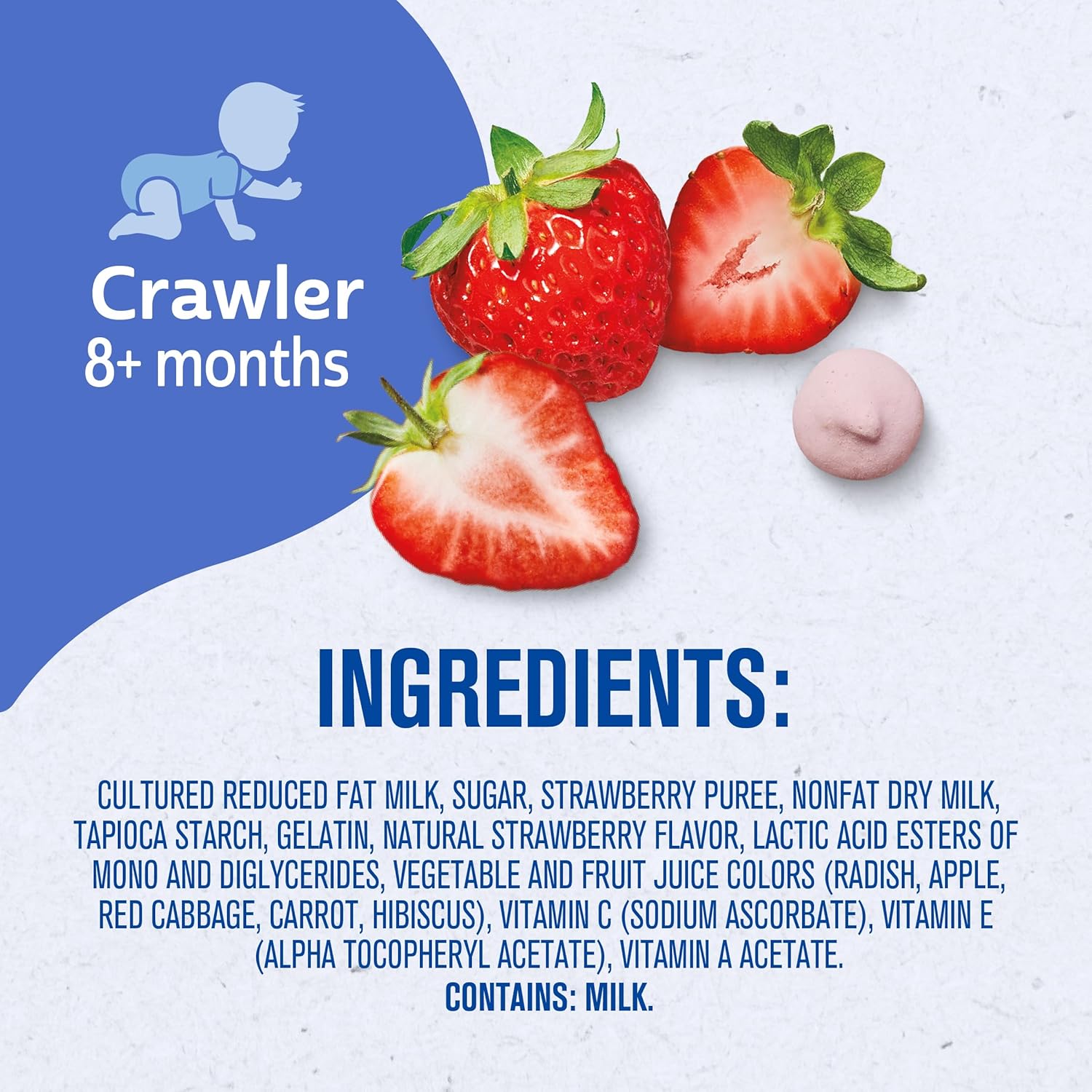 Gerber Snacks for Baby, Yogurt Melts (Strawberry)