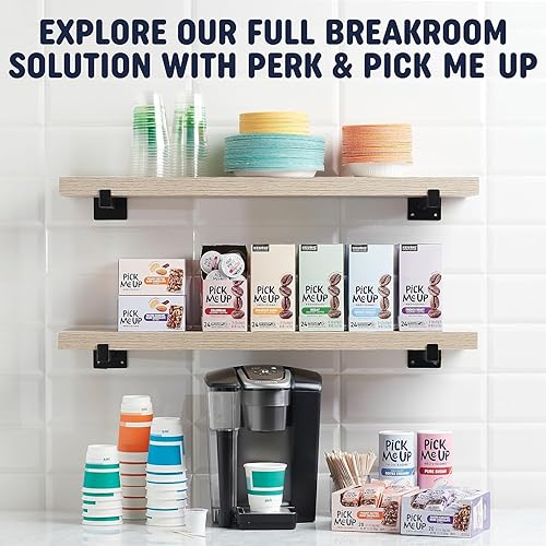 Miniatura 6 de Staples Pick Me Up Provisions Mini barra de nueces de chocolate amargo con caramelo salado sin gluten, 0.7 onzas, 20caja (PM62795)