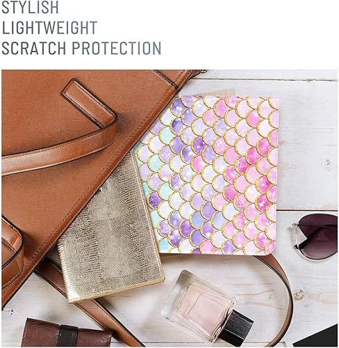 Miniatura 7 de Funda de sirena rosa para iPad Air de 5 generación 2022, Lokigo para iPad Air de 11 pulgadas M2 2024, funda para iPad Air de 4 generación 2020,