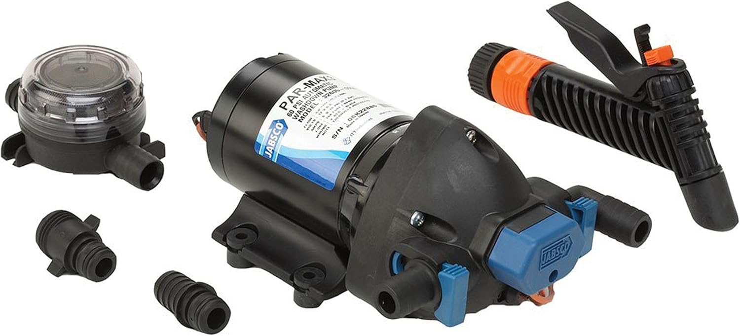 Jabsco 32605 Series Marine ParMax 4. GPM Washdown Pump Kit