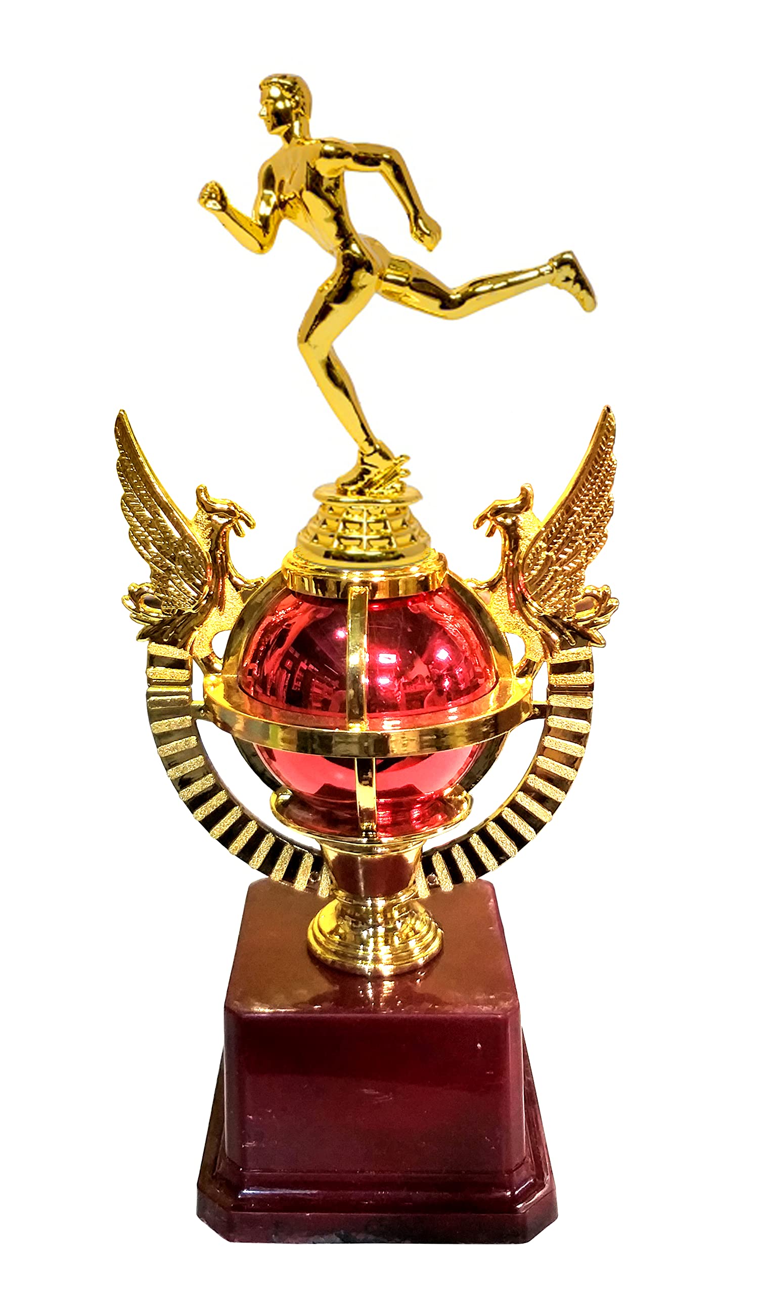 Be Win Winner Red OR Blue Fibre Round Cup & Trophy for Running Race Sports Competition, Events, Functions, Tournament, & School Games Size 11" Inches (B09S3QCBSH) Amazon Price History, Amazon Price Tracker