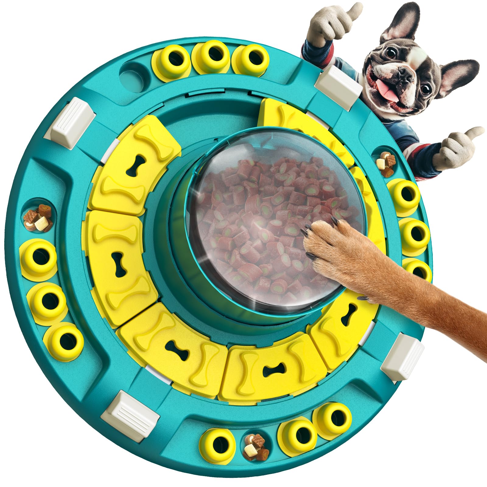 Amazon.com: KADTC Dog Puzzle Toy, XL Size, 4 Levels of Step-by