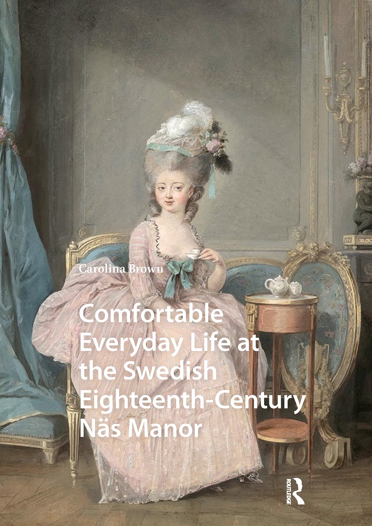 Näs Manor Swedish Eighteenth-Century beau livre de collection culture visuelle