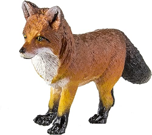 Miniatura 8 de Safari Ltd. Figura de zorro rojo  Figura detallada de plástico de 3.5 pulgadas  Divertido juguete educativo para niños, niñas y niños a partir de 1