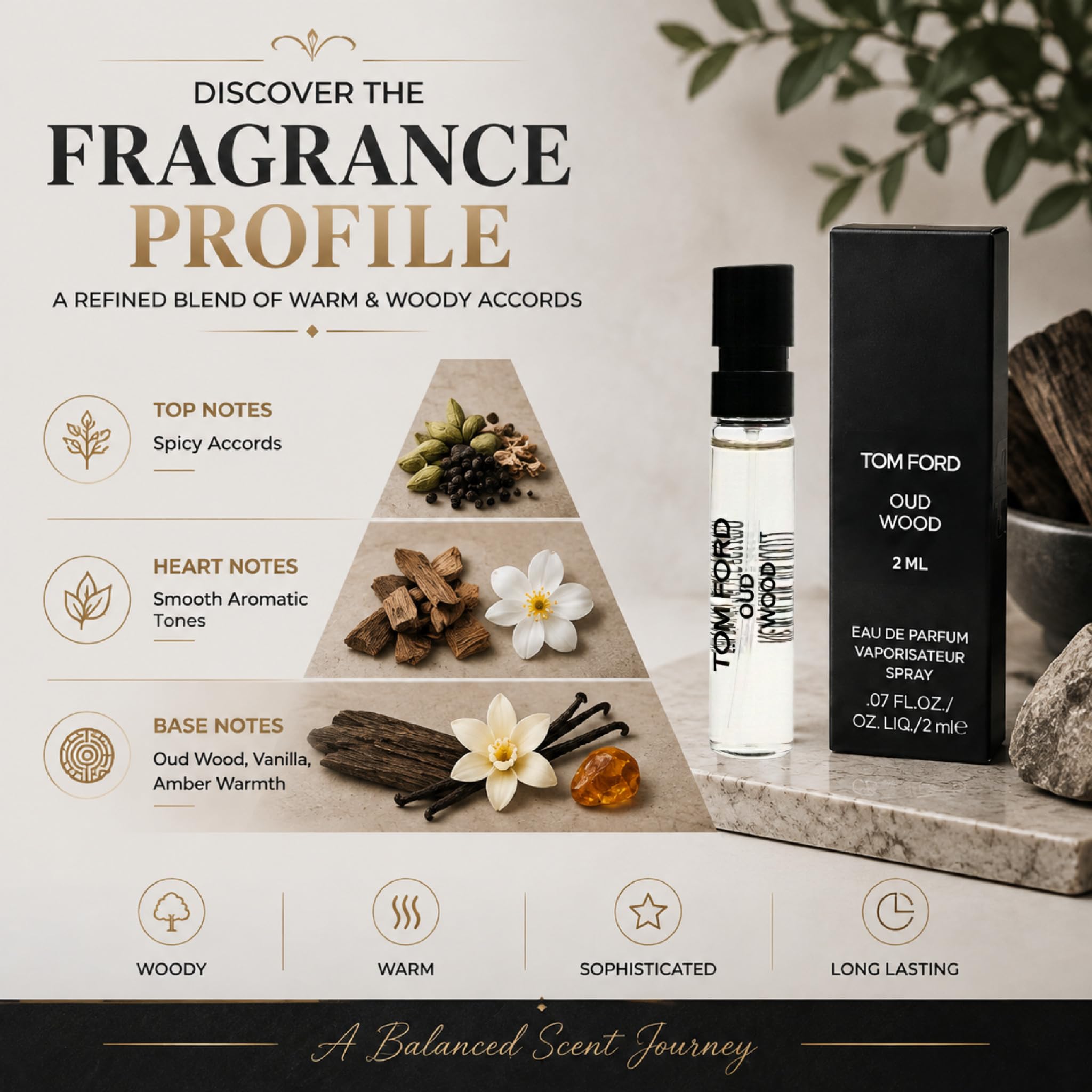 Amazon | トムフォード TOM FORD ウード ウッド 2ml EDP ミニ香水