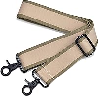 Vista 10 de Correa de Bolso Ancha Correa de Hombro Ajustable Correa de Repuesto Cruzada Correa de Bolso de Hardware Plateado