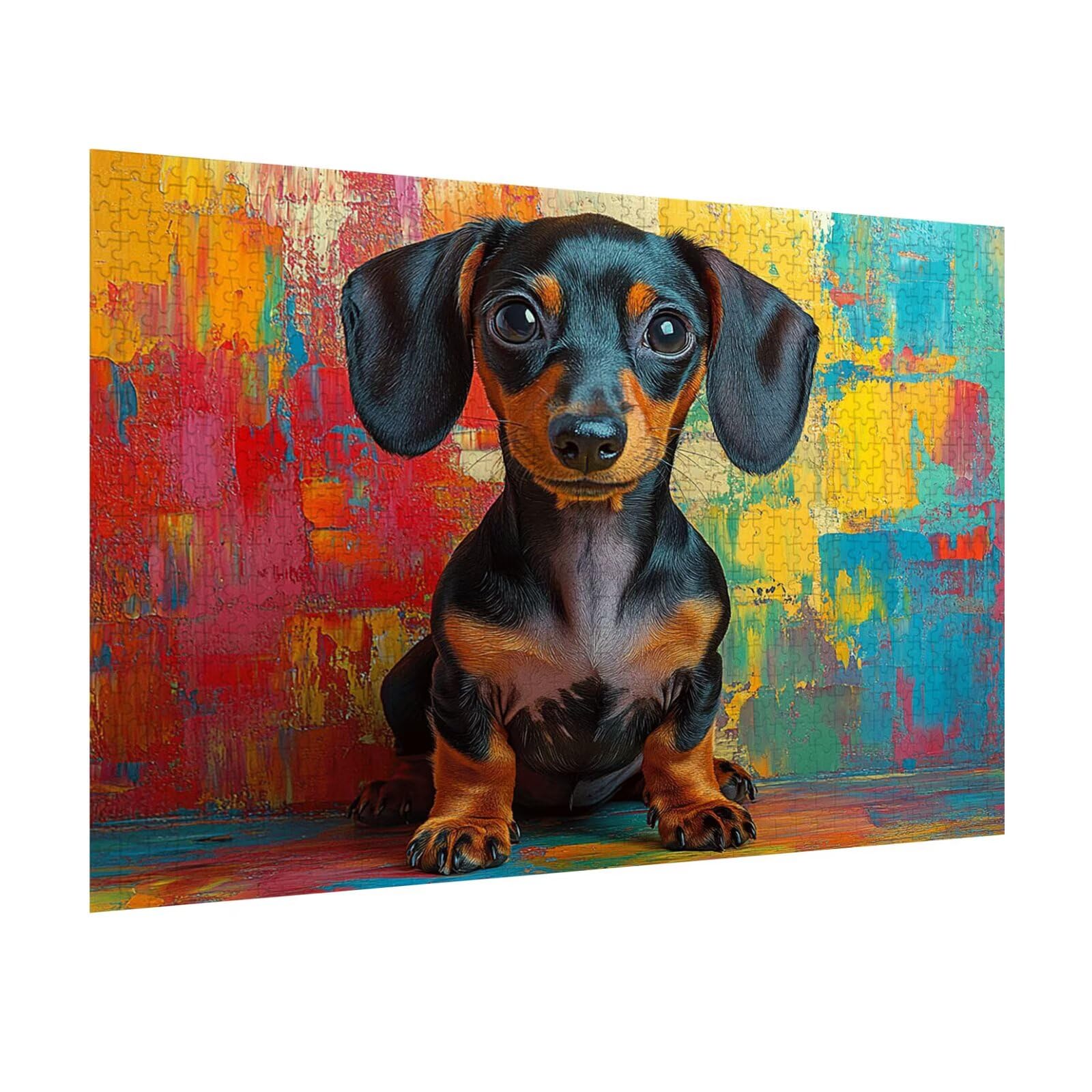 Puzzle 4000 Pezzi astratto Puzzle Classici per Gioco Familiare, n-32 | Impossibile Puzzles, Intrattenimento Creativo, Rilassamento e Intelligence, Regalo per Amore e Amico, Decorazioni Casa, cane