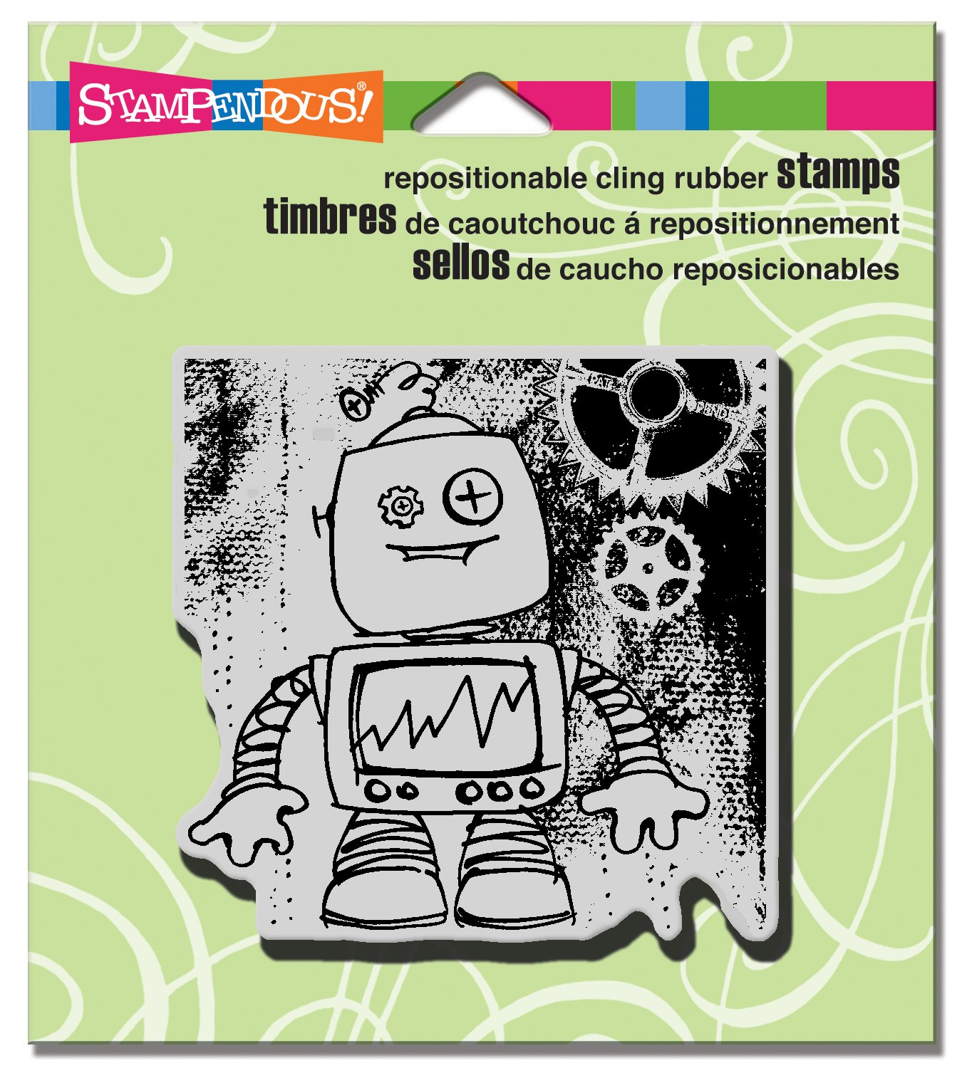 Stampendous Cling Screwloose Rubber Stamp