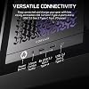 CORSAIR Frame 4000D RS ARGB Modular Mid-Tower ATX PC Case – High Air Flow, 3X Pre-Installed RS ARGB Fans, InfiniRail™ Fan Mounting System, ASUS BTF, MSI Project Zero, Gigabyte Project