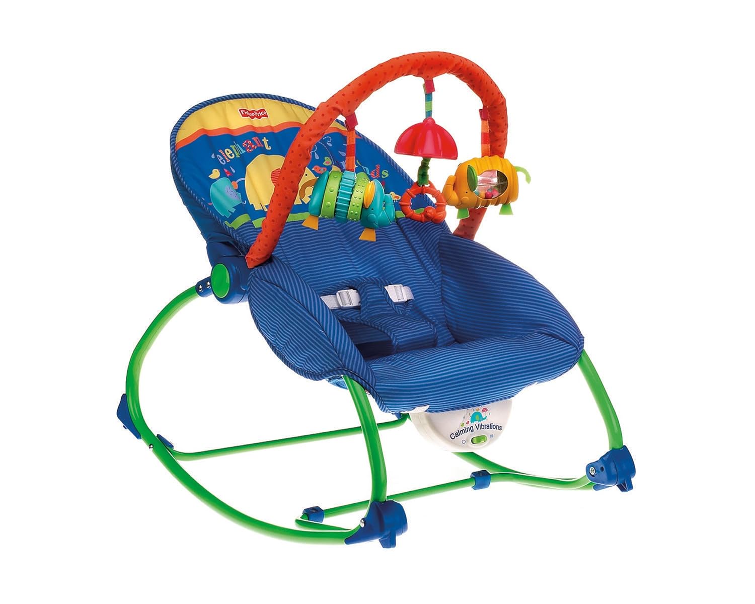 FisherPrice InfanttoToddler Rocker, Blue/Green Infant