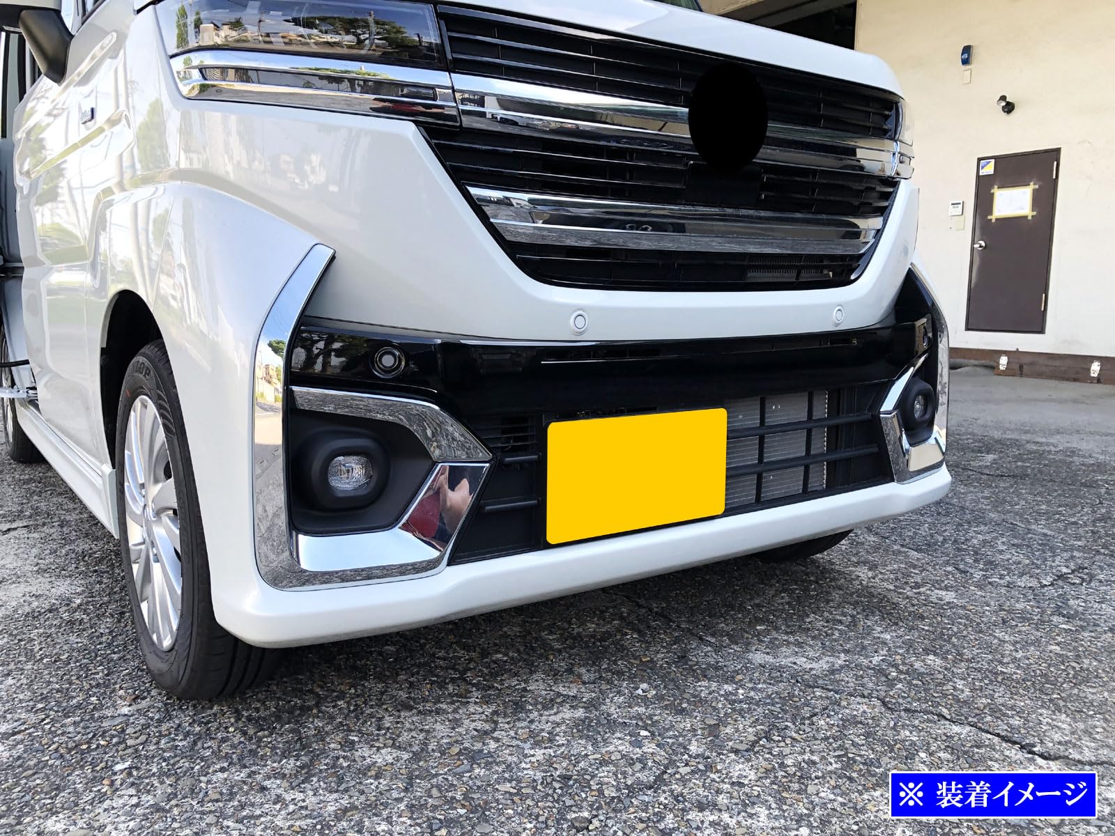 Amazon | BRIGHTZ スペーシアカスタム MK54S MK94S メッキフォグベゼル
