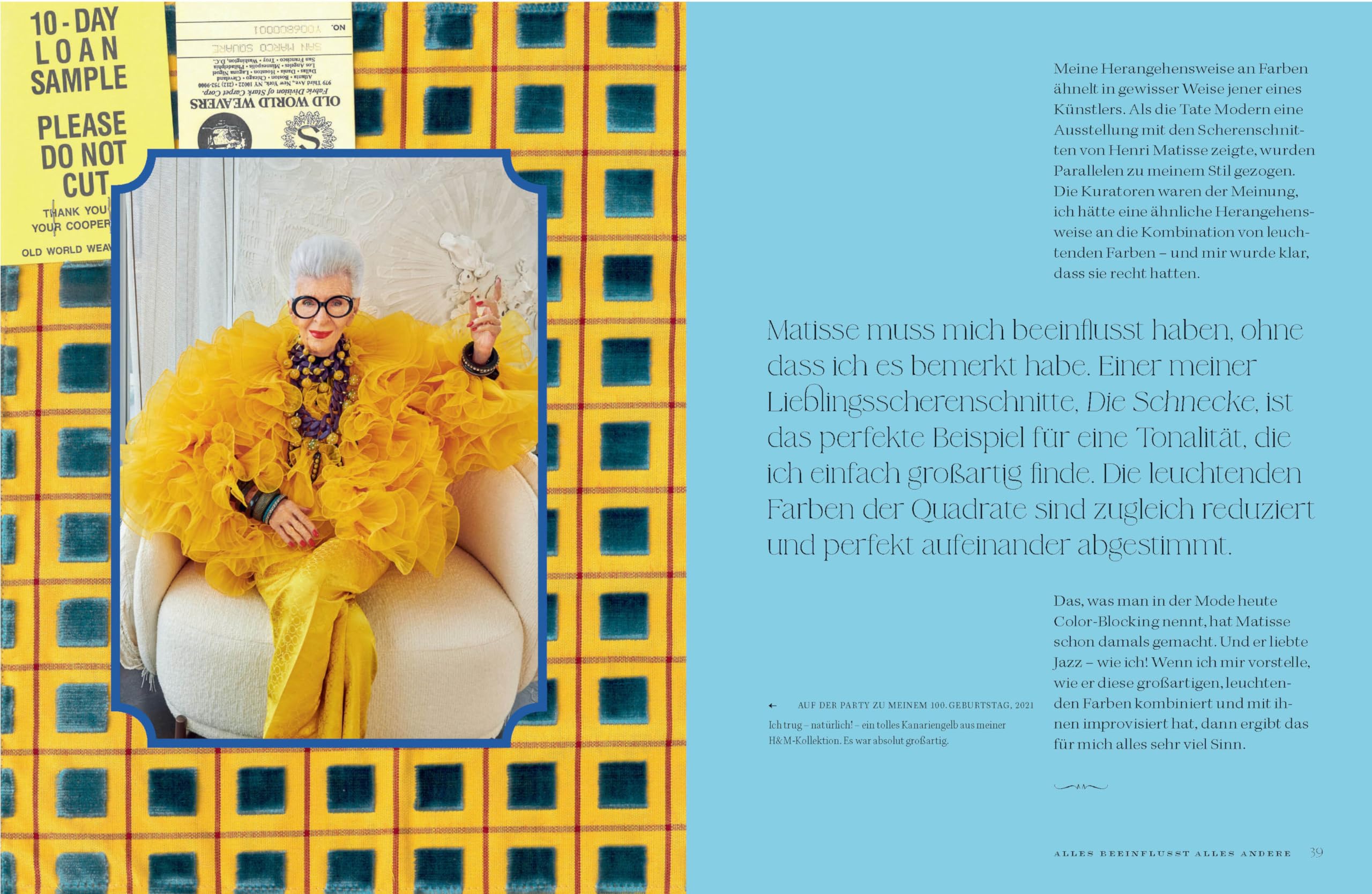 Colorful - Iris Apfel: Welche Farbe hat das Glück? - Ihr persönliches Vermächtnis: Alles über das einzigartige Leben der Stilikone, von ihr selbst zusammengestellt