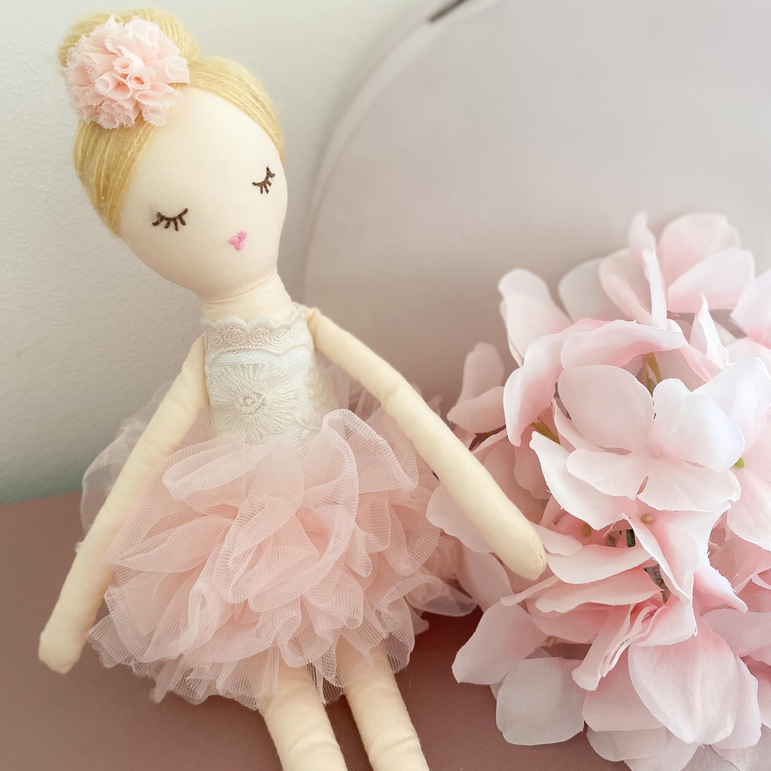 MON AMI Charlotte The Ballerina 15-Inch Stuffed Doll for Girls, Multicoloured, 15 inches - Image 2