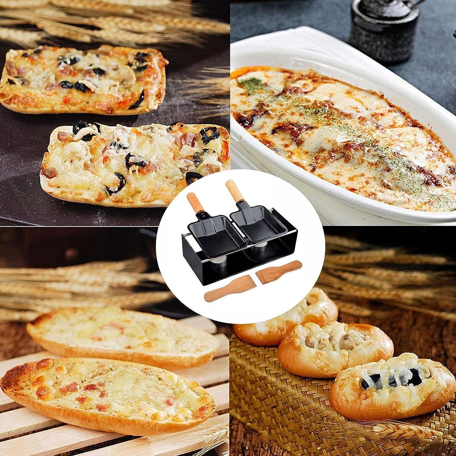 Amazon.co.jp: ラクレット料理が自宅で楽しめるチーズヒーター ヒート