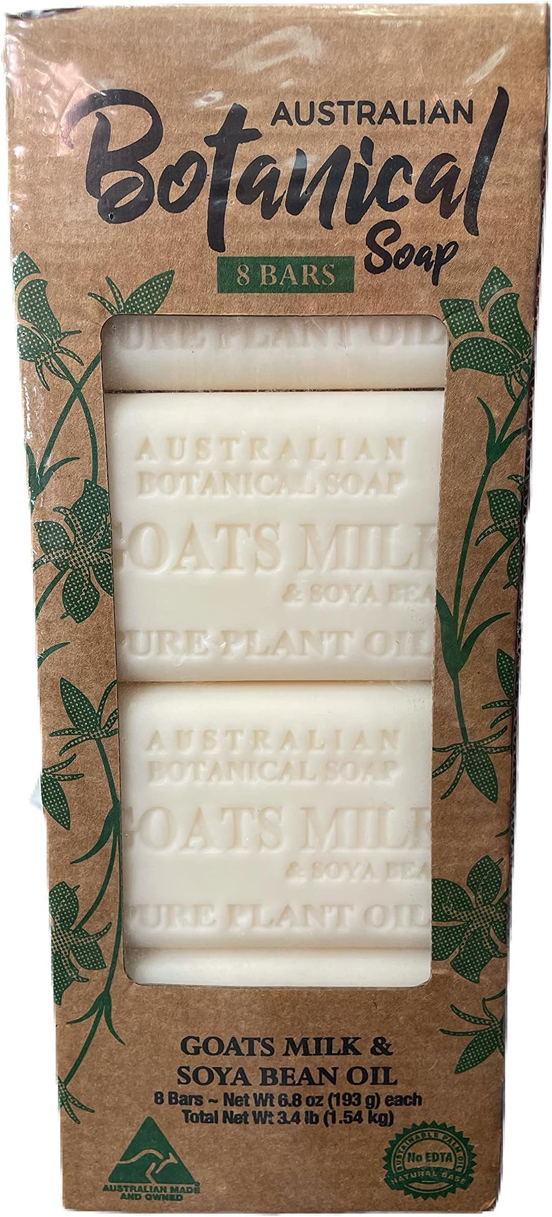 Australian Botanical Soap, Goats Milk with Shea Butter