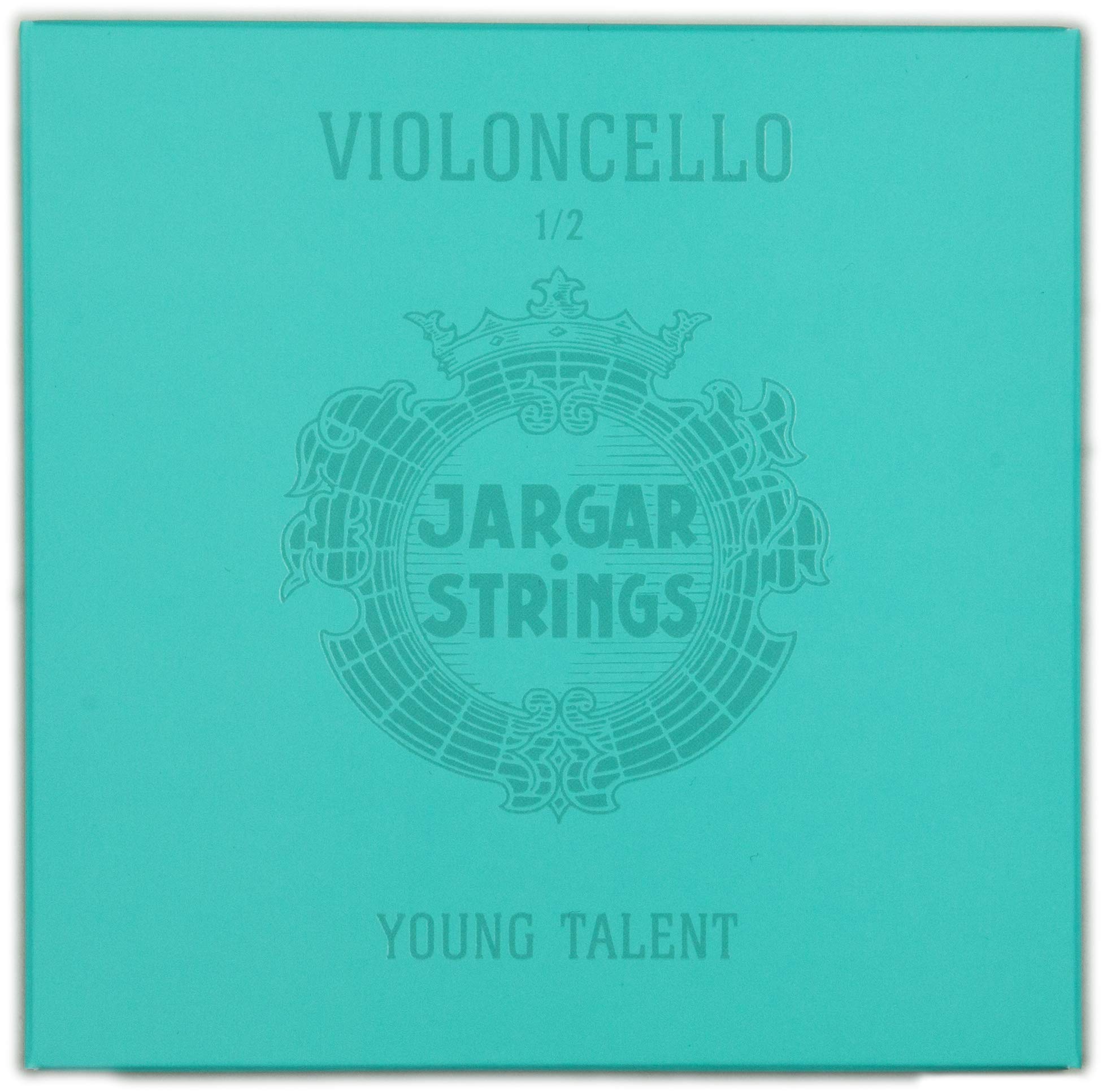 JARGAR Ce-SET-Y-12 - Set violoncello Young Talent, 1/2 (A: 0,76/D: 0,99/G: 1,18/C: 1,71 mm) per violoncello