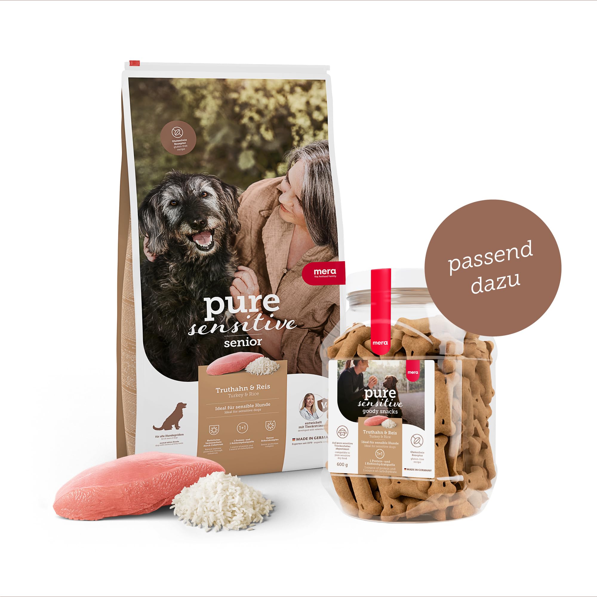 Mera 57050 Karma dla Psów Pure Sensitive Senior, 12,5kg