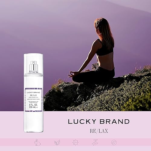 Miniatura 3 de LUCKY Brand ReLax The New Sustainably-Inspired & Tranquil - Fragancia fina unisex para mujeres y hombres, 8.0 onzas líquidas (paquete de 1)