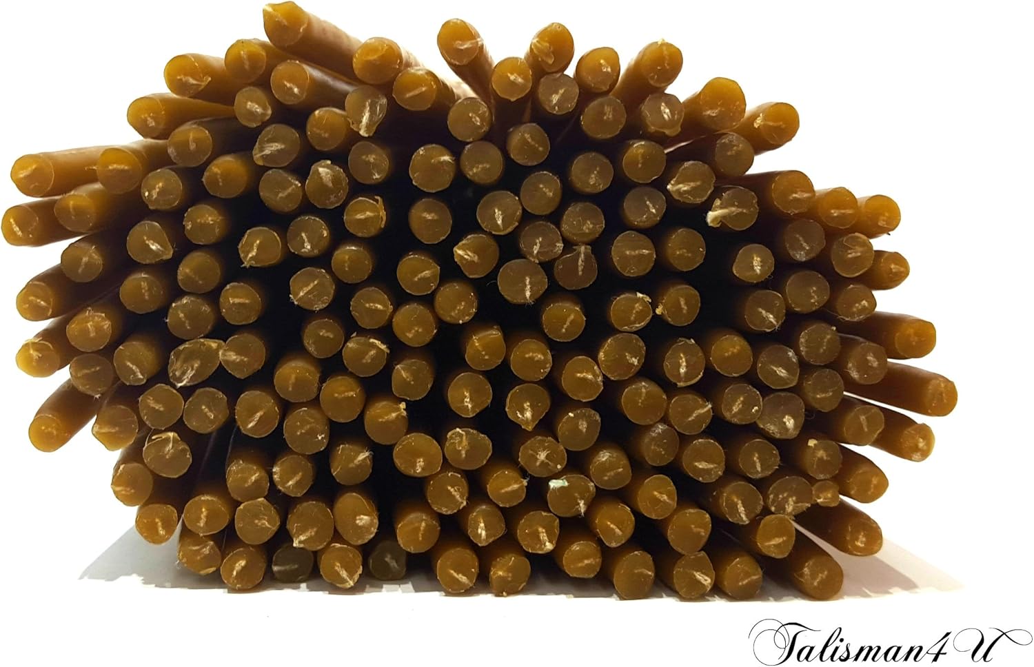 50 Beeswax Taper Candles 11" Tall Church Jerusalem Holy Land Candles