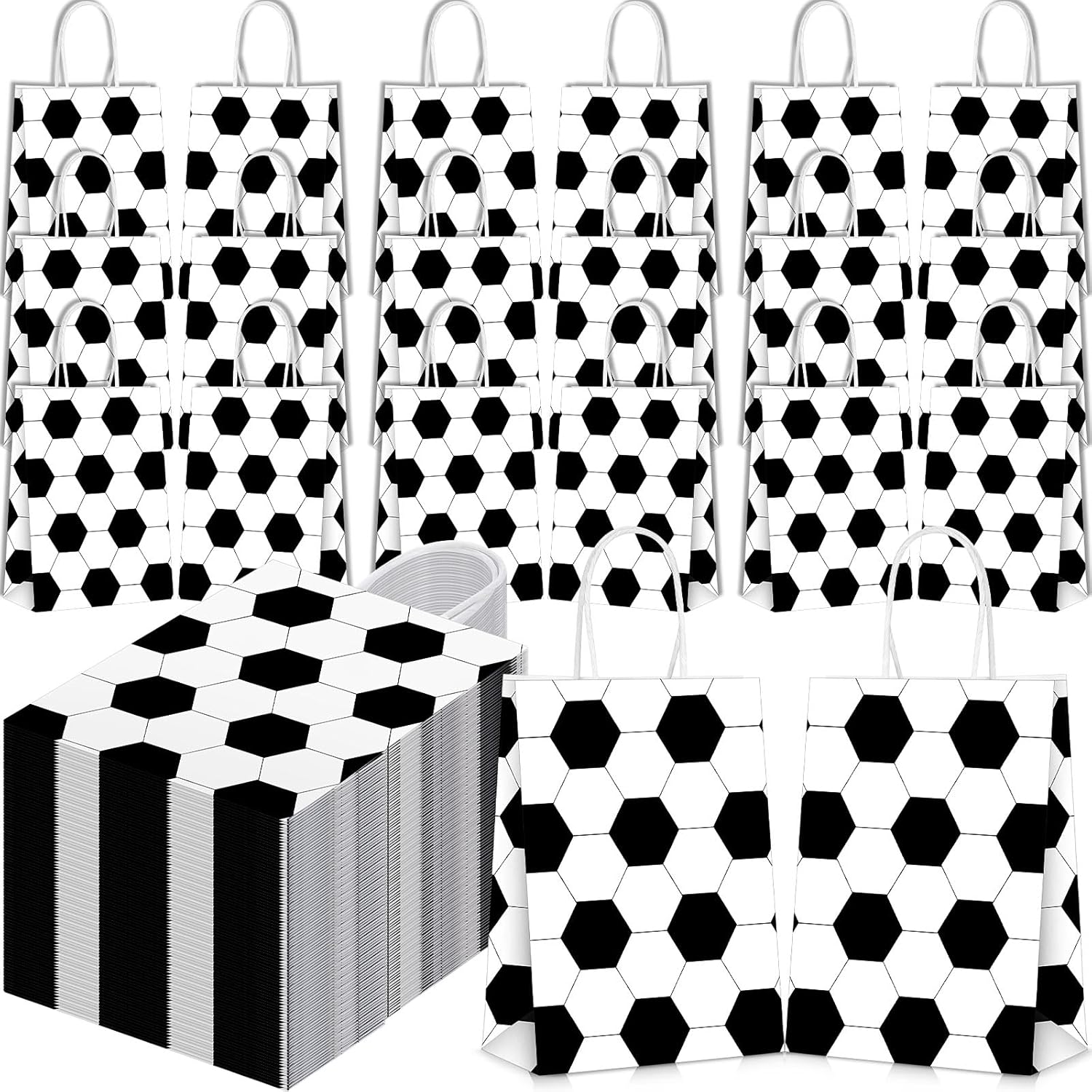 amazon-sabary-100-pcs-soccer-party-favors-bags-paper-soccer-goodie