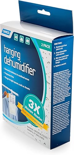Miniatura 2 de Camco 44286 - Gancho de fragancia para absorber hasta 3 veces su peso en agua, reduce la humedad en armarios y espacios estrechamente reducidos, 2