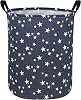 Star Laundry Hamper,Kids Laundry Basket CollapsibleBoys and Girls Storage Baskets for Home Decor,Office,Toy Organizer,Blue Star