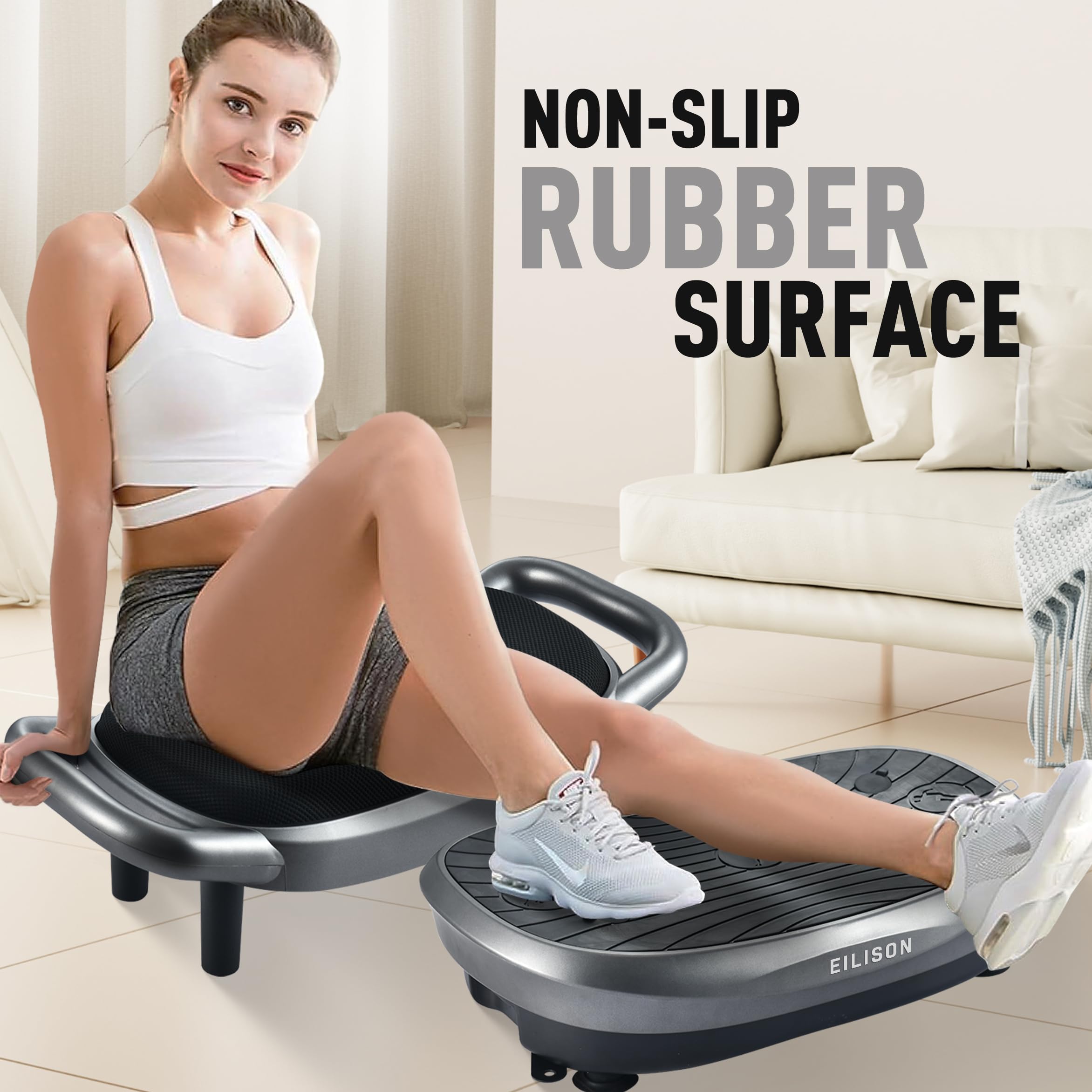 EILISON Fitax K-818 áquina De Ejercicio Con Placa De Vibración 3D – Platafora De