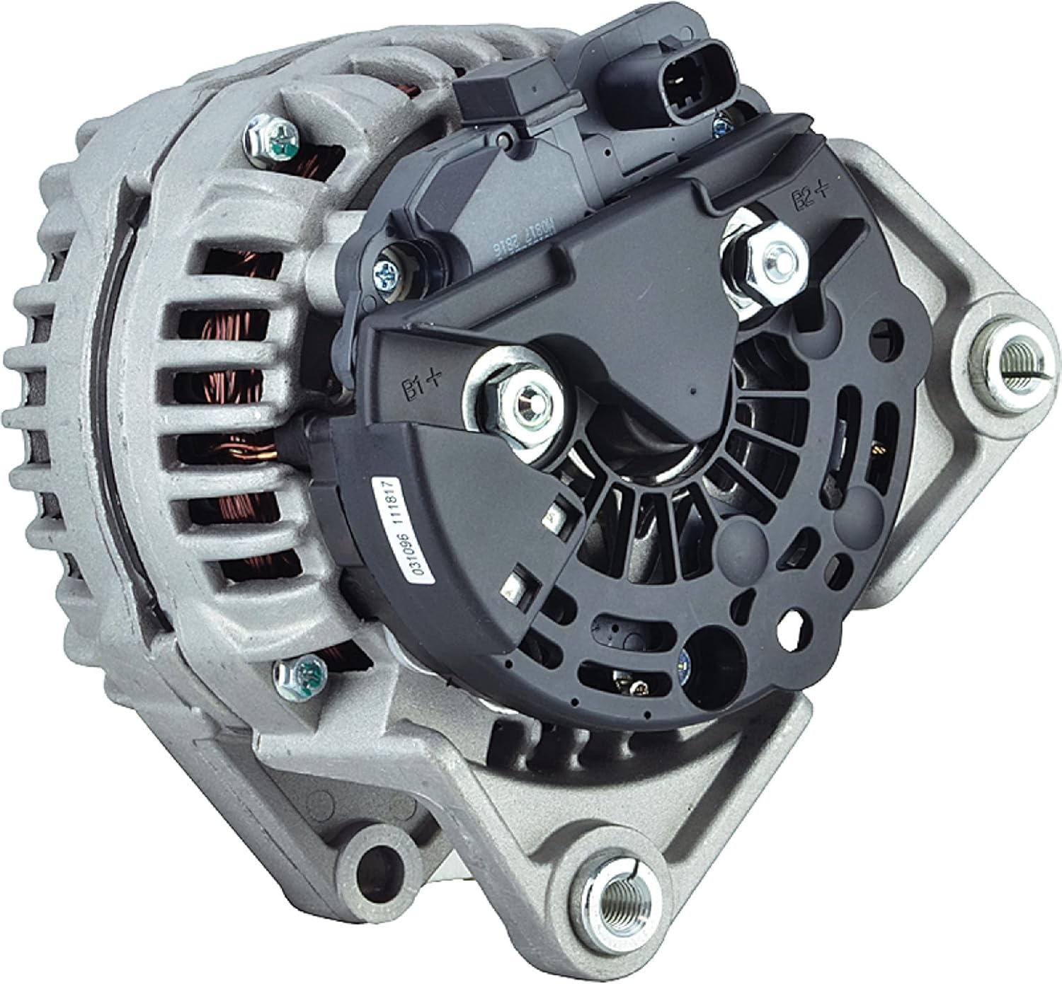 DB Electrical New Alternator Compatible with/Replacement for 1.8L Saturn Astra 08 09 2008 2009 124425060, 93188158, 95515976, 11501,12Clock 120Amp Clutch Pulley Type Internal Regulator CW Rotation 12V